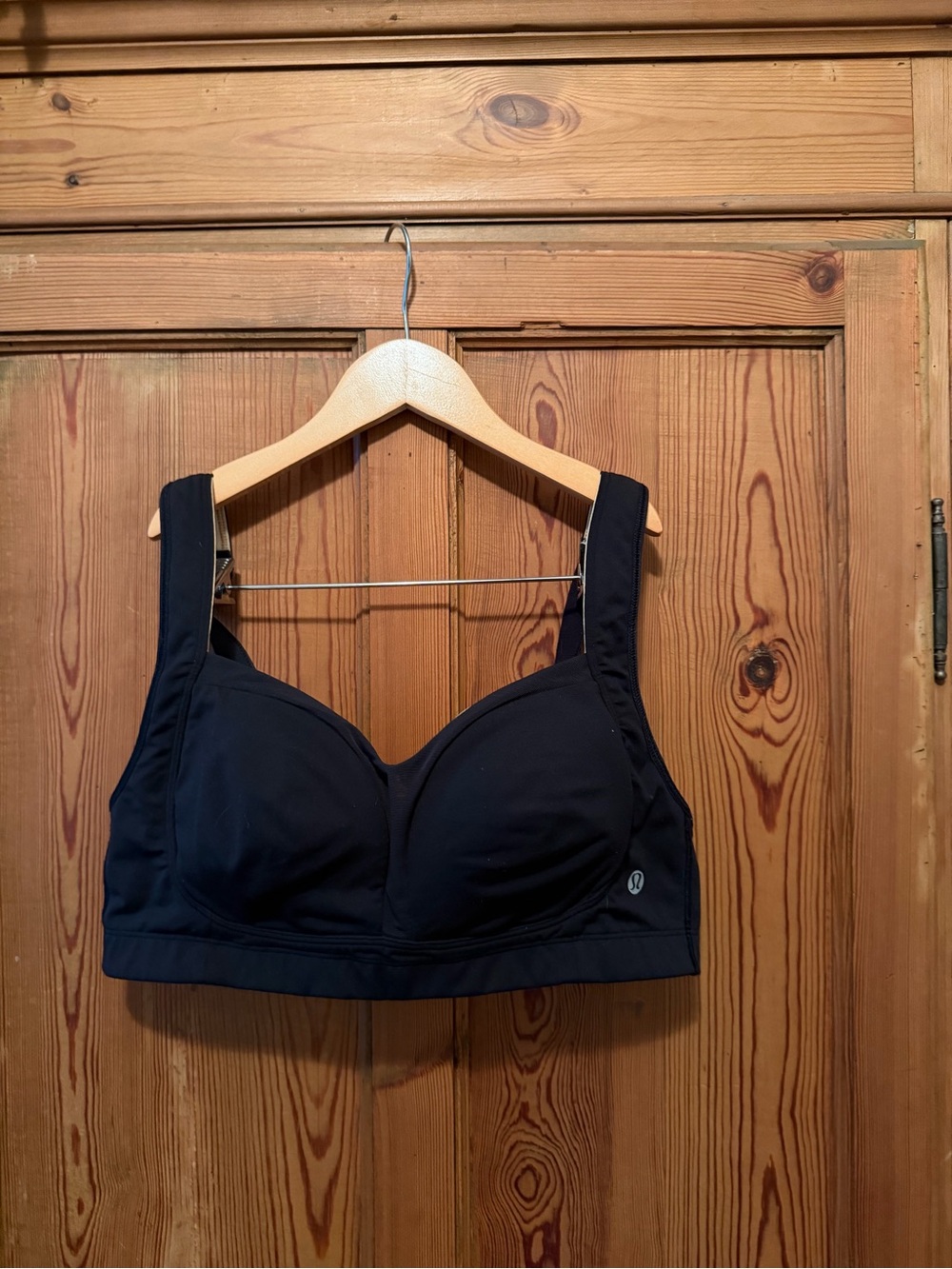lululemon athletica Black Molded Cup Support Sports Bra
